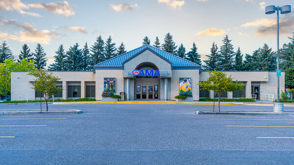 AMA Travel and ICE foreign exchange services at Lethbridge AMA Centre in Alberta